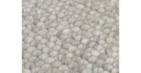 HANDWEBTEPPICH 80/250 cm Helsinki Silberfarben  - Silberfarben, Basics, Textil (80/250cm) - Linea Natura