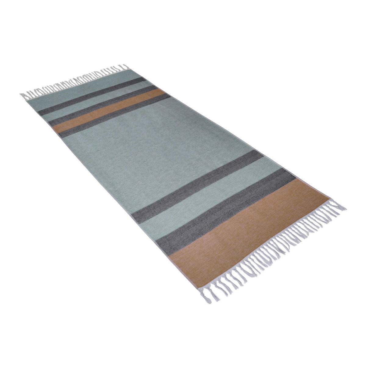 SAUNATUCH 180/180 cm Amun Grau  - Grau, Basics, Textil (180/180cm) - Vossen