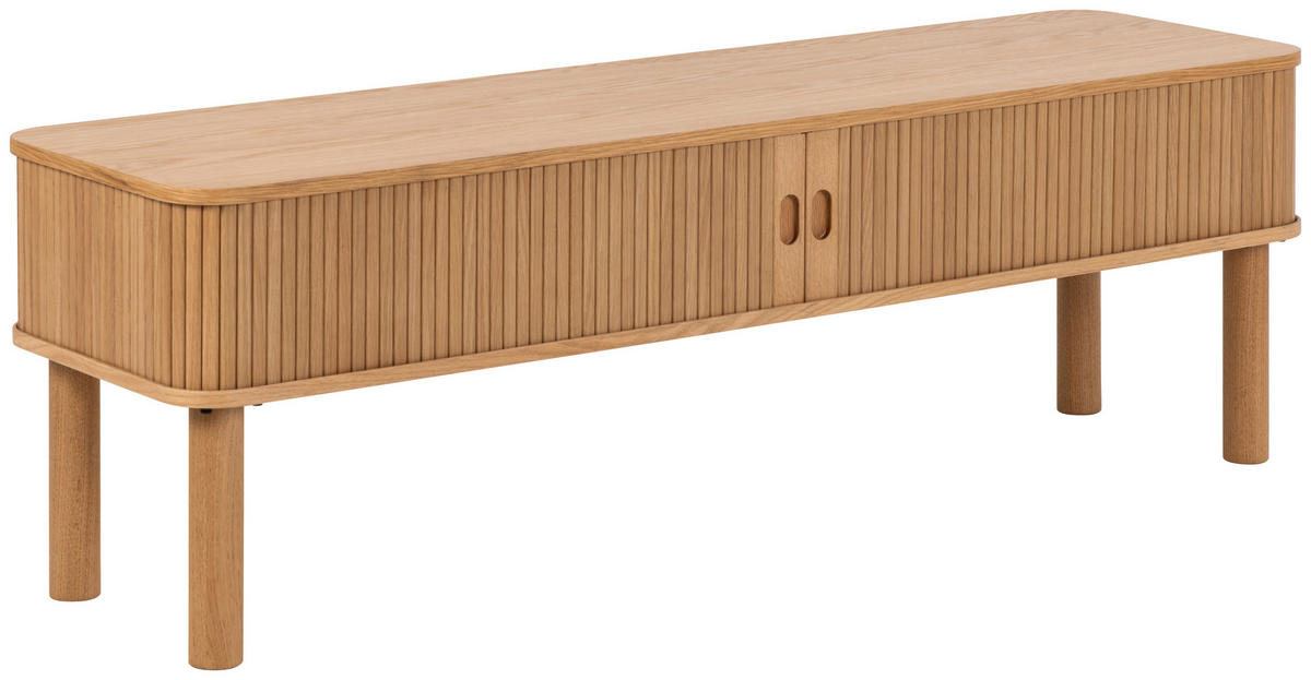 TV-ELEMENT - Eichefarben, Trend, Holzwerkstoff (140/45/40cm)