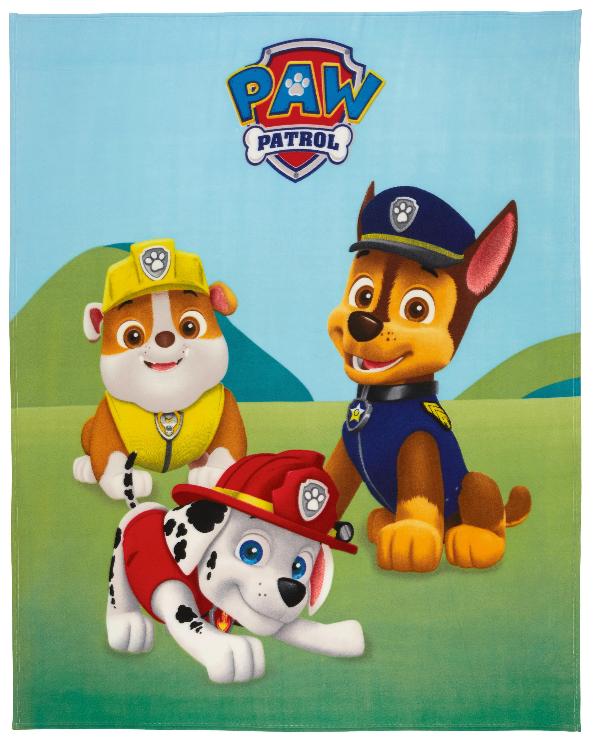 ODEJA IZ FLISA   130/160 cm       večbarvno  - večbarvno, Konvencionalno, tekstil (130/160cm) - Paw Patrol