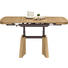 COUCHTISCH Buche furniert Buchefarben - Buchefarben, KONVENTIONELL, Metall (90(130,5)/65/54-73cm) - Venda