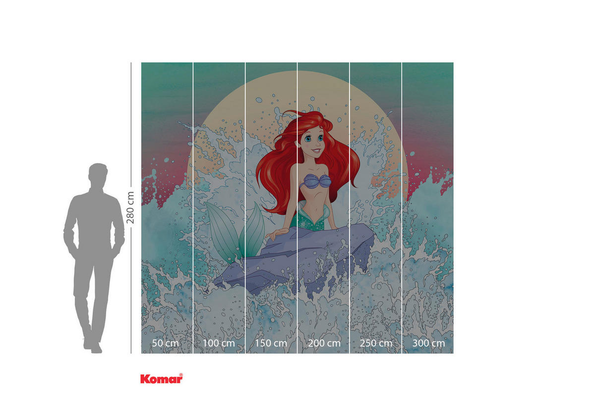 FOTOTAPET 300/280 cm  - multicolor, Trend, papper (300/280cm)