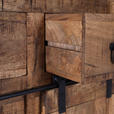 SEKRETÄR - Schwarz/Braun, LIFESTYLE, Holz (80/107/39cm) - Landscape
