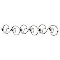 GARDEROBENLEISTE  in Chromfarben  - Chromfarben, Design, Metall (40/6,5/5,5cm) - Carryhome