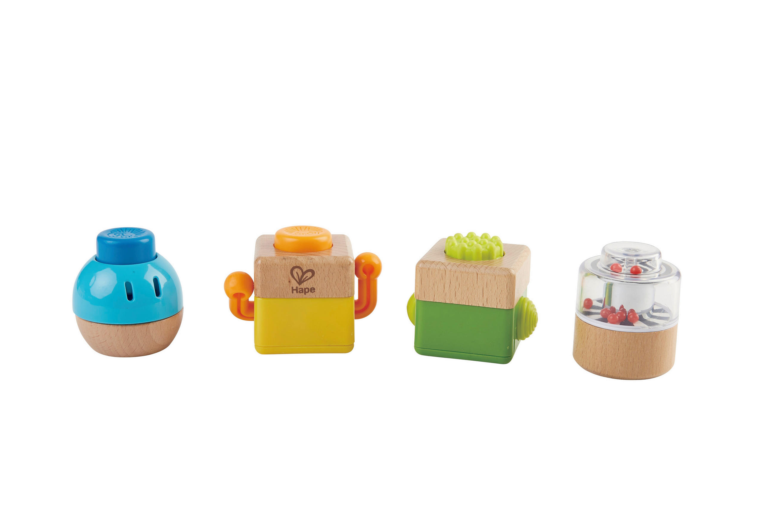 BAUSTEINE - Multicolor, Basics, Holz/Holzwerkstoff (24,3/22,1/5,6cm) - Hape
