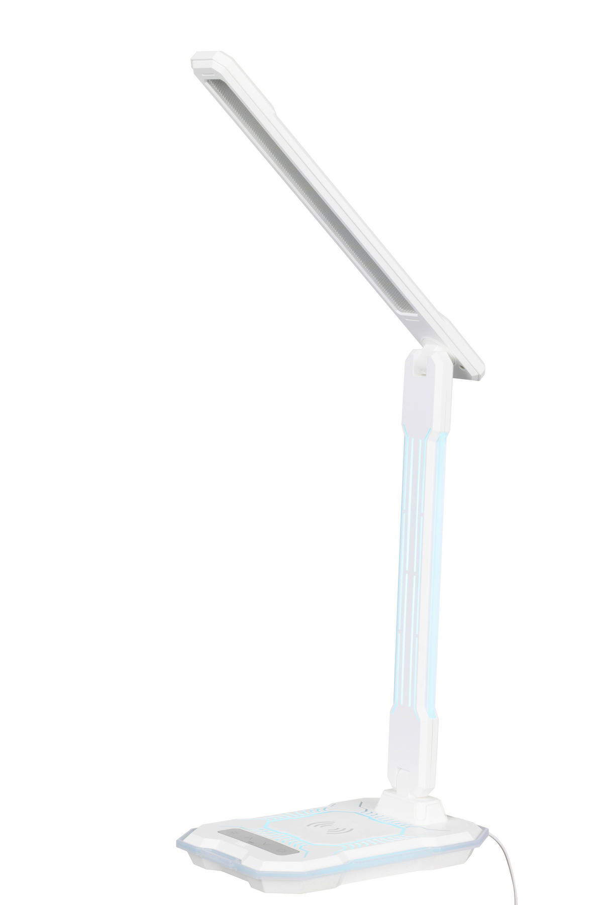 LED-SCHREIBTISCHLEUCHTE 31,6/18,1/12,1 cm   - Weiß, LIFESTYLE, Kunststoff (31,6/18,1/12,1cm) - Novel