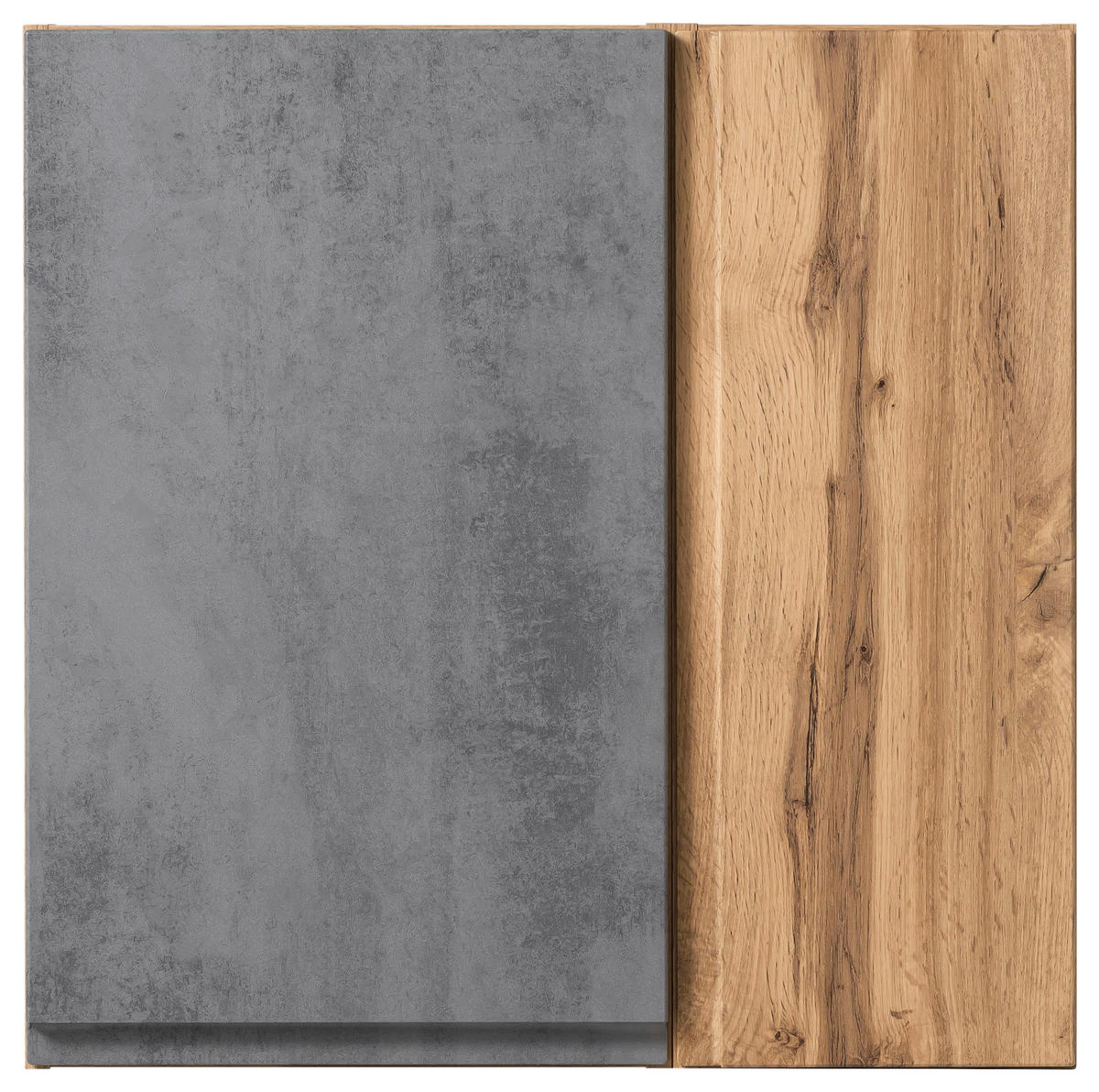 HÄNGESCHRANK 65/64/20 cm  - Eiche Wotan/Hellgrau, Modern, Holzwerkstoff (65/64/20cm) - Held