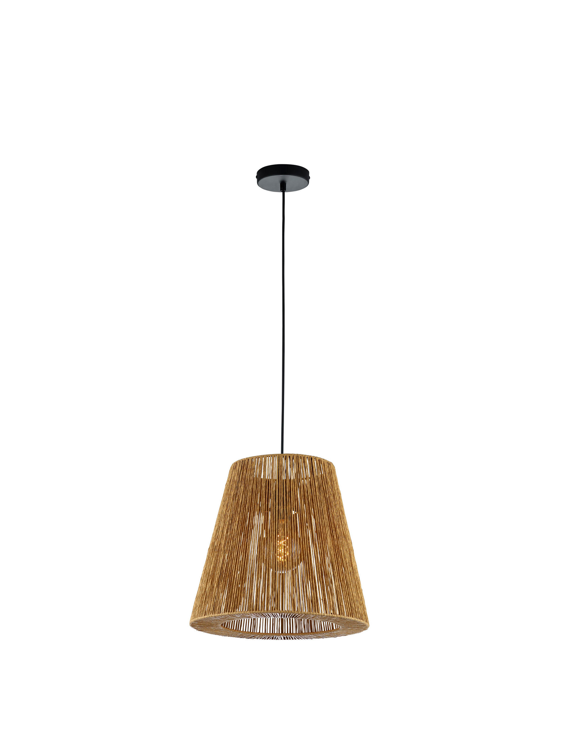 HÄNGELEUCHTE 38/120 cm   - Naturfarben, MODERN, Papier (38/120cm) - Hell