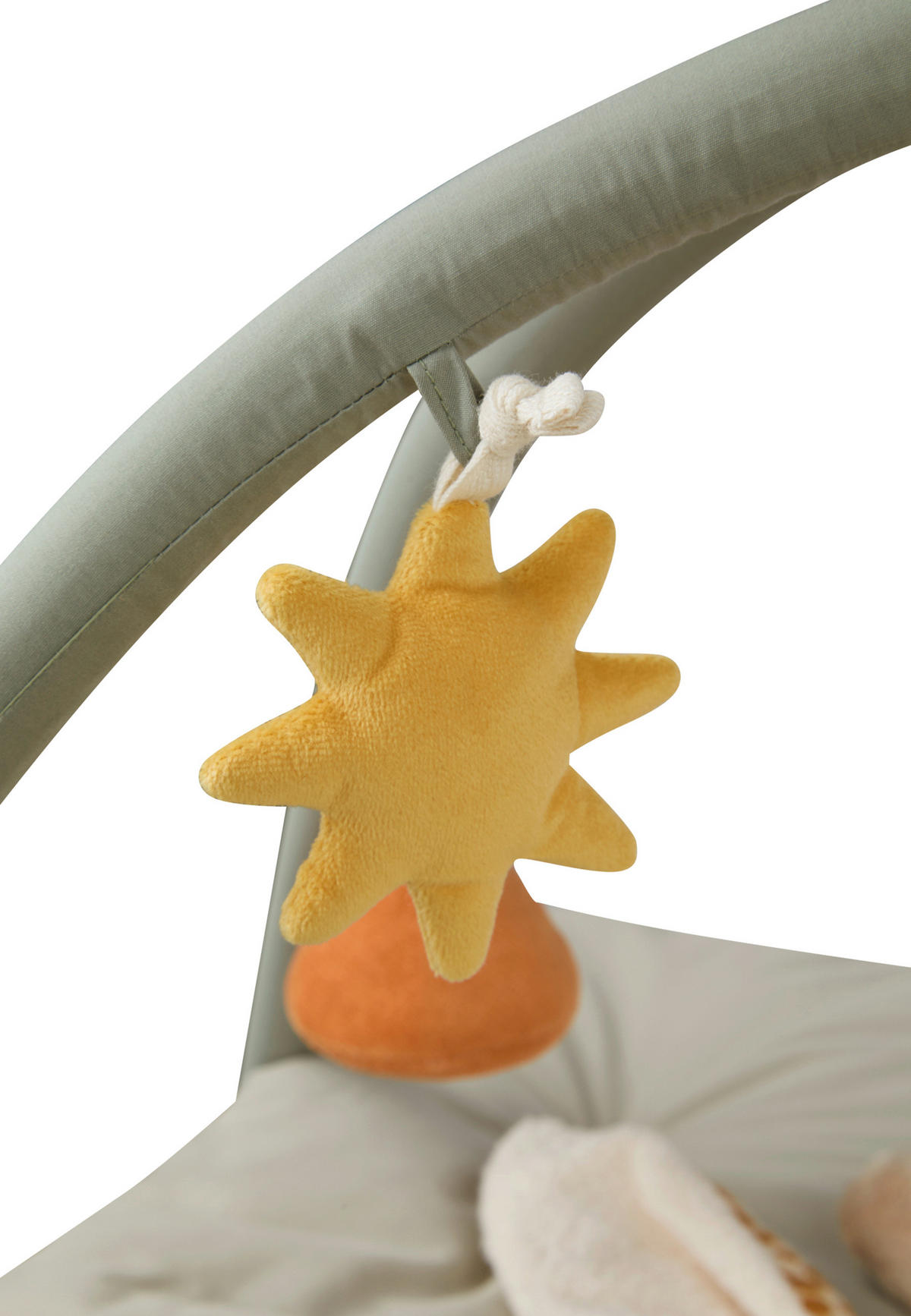 SPIELBOGEN Giraffe Kaya  - Mintgrau, Basics, Textil (100/80/3cm) - Sterntaler