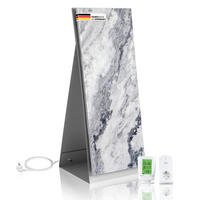 INFRAROT-HEIZPANEEL 800 W W  - Hellgrau, Basics, Stein (100/40/2cm) - MID.YOU