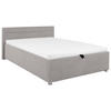 TAPECIRANI KREVET   140/200 cm   svijetlo siva  - svijetlo siva, Moderno, drvo/metal (140/200cm) - MID.YOU