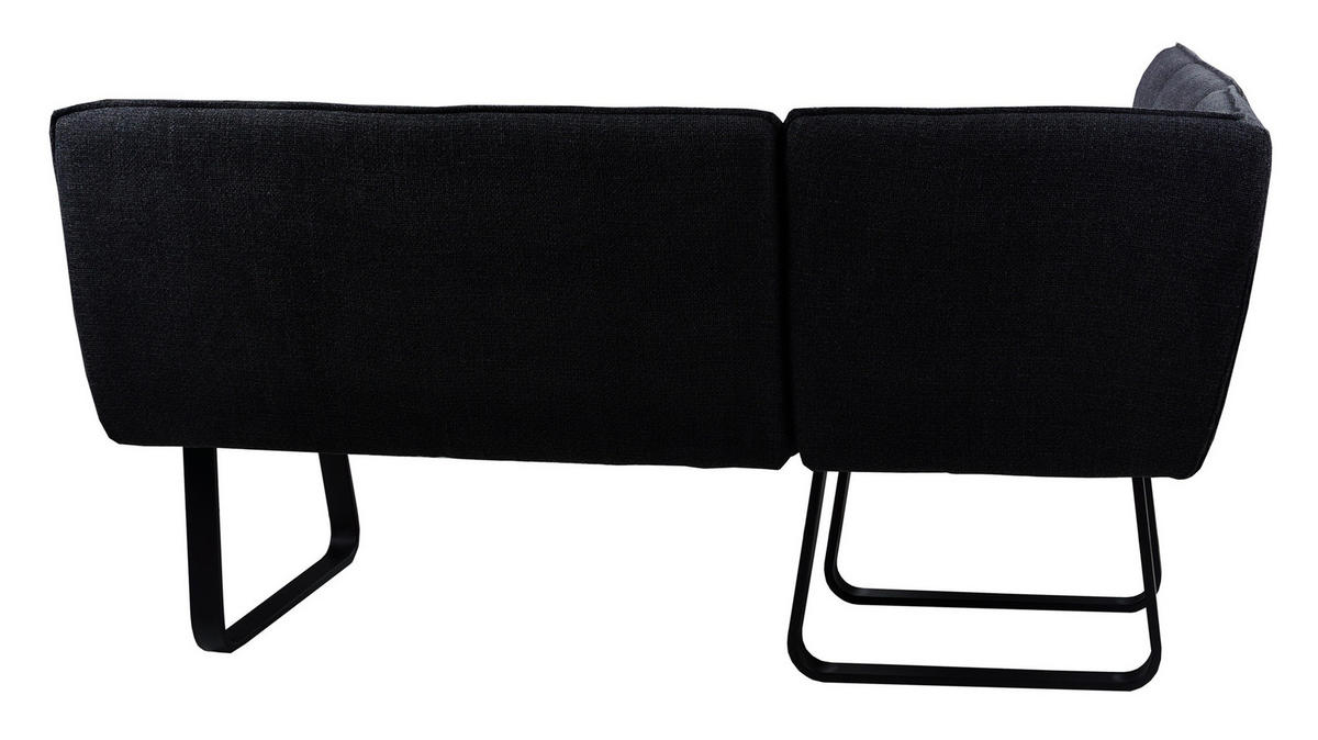 SAROKPAD 167,5/213 cm  sötétszürke  - fekete/sötétszürke, Modern, textil/fém (167,5/213cm) - MID.YOU