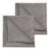 SERVIETTE 2ER SET 50/50 cm   - Grau, Basics, Textil (50/50cm) - Curt Bauer