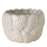 ÜBERTOPF 12,5/8,5 cm Creme  - Creme, LIFESTYLE, Keramik (12,5/8,5cm)