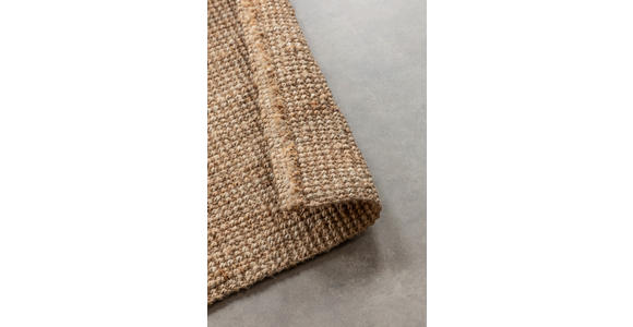 JUTETEPPICH 80/150 cm Bouclé  - Goldfarben, Basics, Textil (80/150cm) - Linea Natura