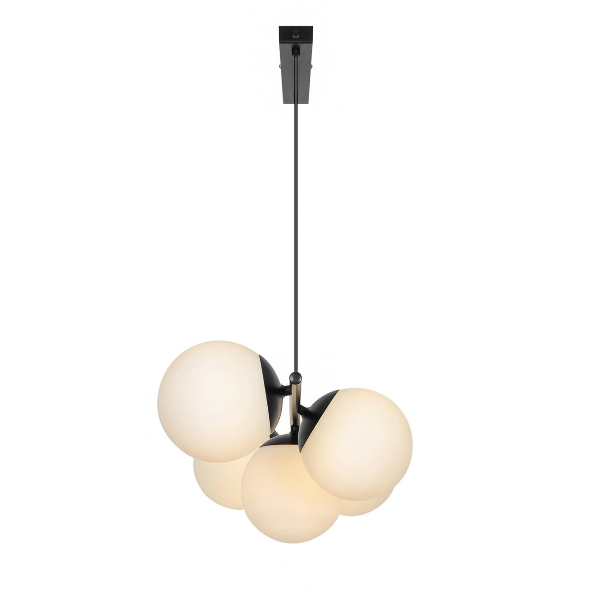 HÄNGELEUCHTE Lilly 20/32/90 cm  - Schwarz, Design, Metall (20/32/90cm) - Nordlux