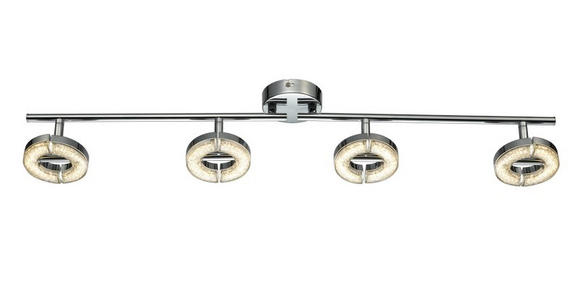 LED-STRAHLER - Weiß, Design, Kunststoff/Metall (11/78cm) - Novel