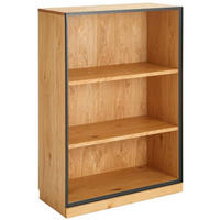 AKTENREGAL 86/122/40 cm  - Eichefarben/Graphitfarben, Natur, Holz/Holzwerkstoff (86/122/40cm) - Linea Natura