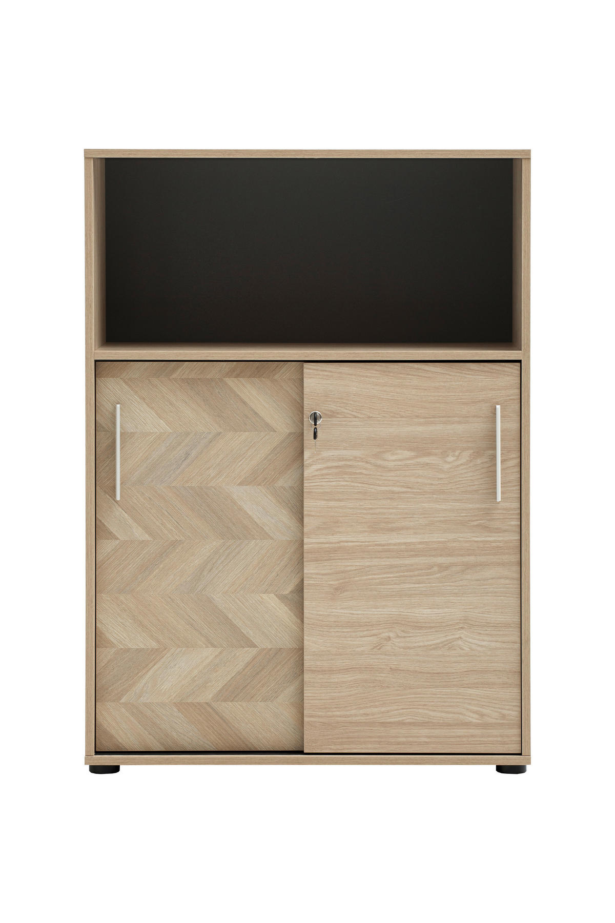 AKTENSCHRANK Eichefarben  - Eichefarben, MODERN, Holzwerkstoff (80,1/113,4/38,2cm) - MID.YOU