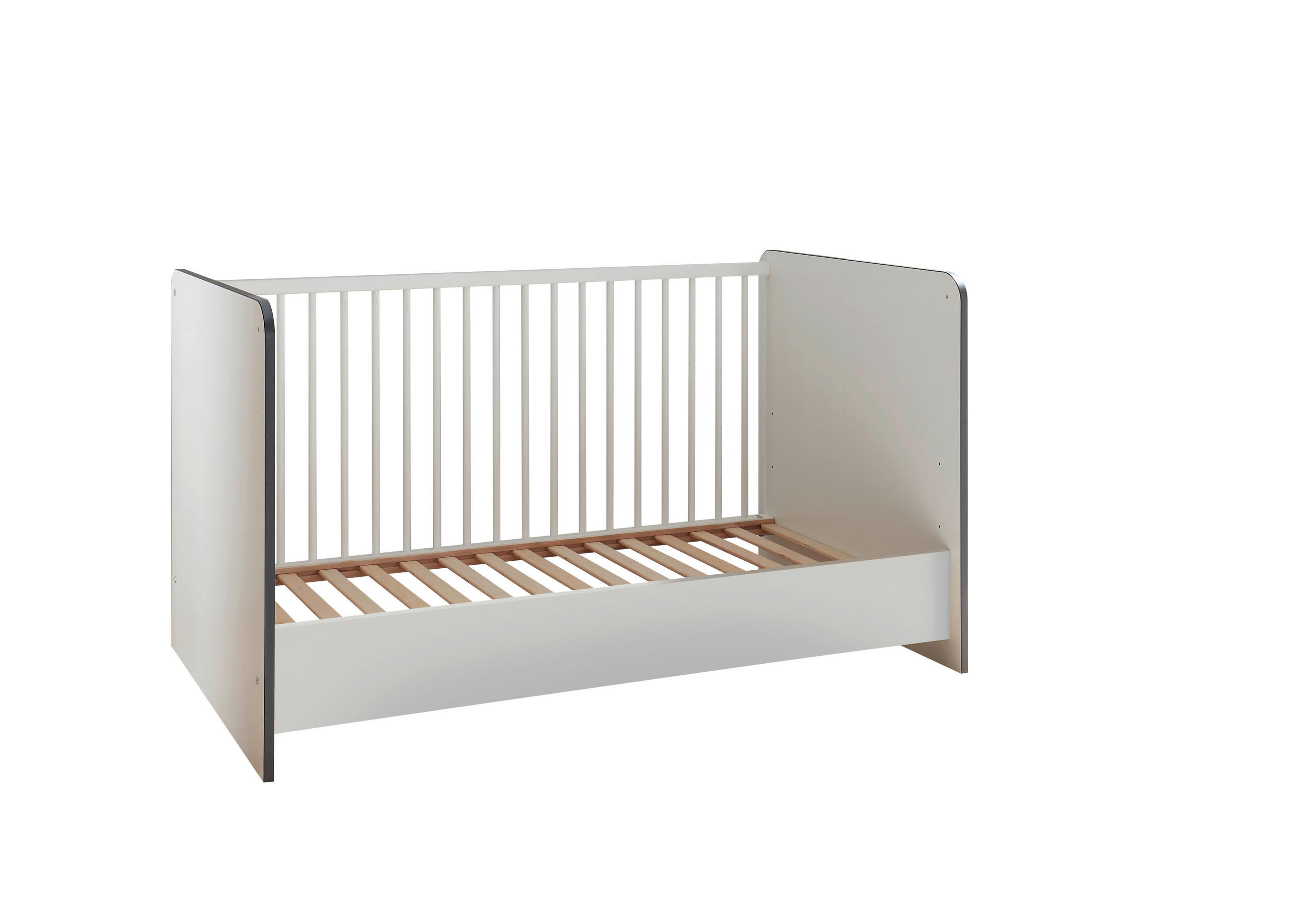 STRANICE ZA PREDELAVO Pulni bela - bela, Basics, leseni material (140,5/25/2cm) - My Baby Lou