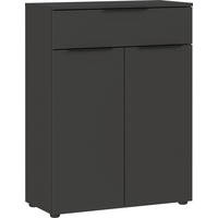 UNTERSCHRANK 71/95/34 cm   - Graphitfarben/Schwarz, MODERN, Holzwerkstoff/Kunststoff (71/95/34cm) - Germania