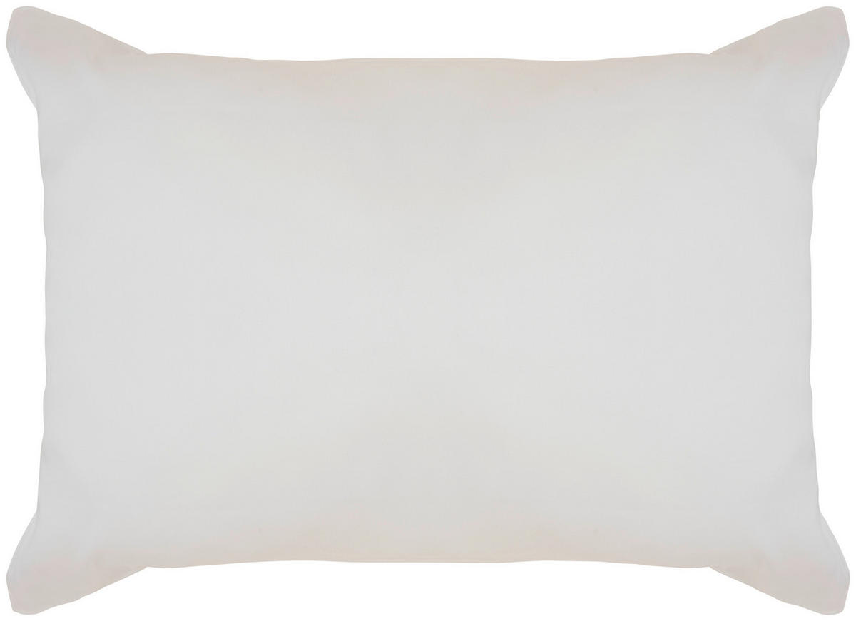 POVLAK NA POLŠTÁŘ, 40/60 cm, bavlna - bílá, Basics, textil (40/60cm) - Novel