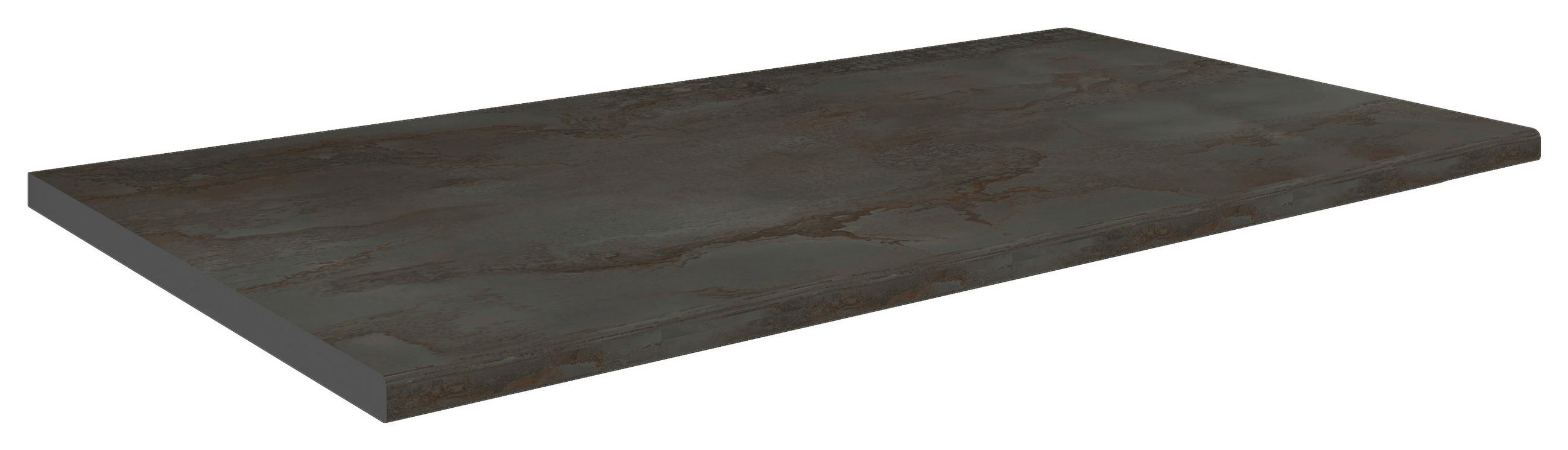 ARBEITSPLATTE 120/2,8/60 cm  - Anthrazit, KONVENTIONELL, Holzwerkstoff (120/2,8/60cm) - MID.YOU