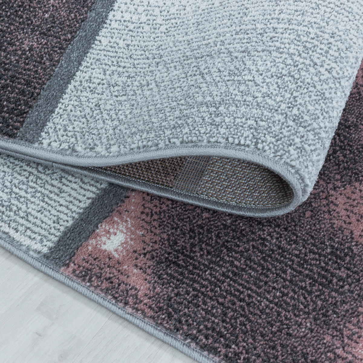 LÖPARE 80/250 cm Ottawa 4201 rosa  - rosa, Design, textil (80/250cm)