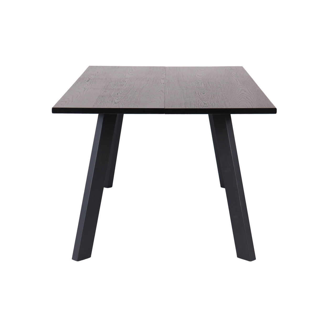MATBORD 170/95/73 cm delar i massivt trä  trä svart  - svart, Modern, metall/trä (170/95/73cm) - Niels Andersson