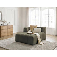 SOFAELEMENT ANNECY Bouclé Grün  - Schwarz/Grün, MODERN, Kunststoff/Textil (120/72/170cm)