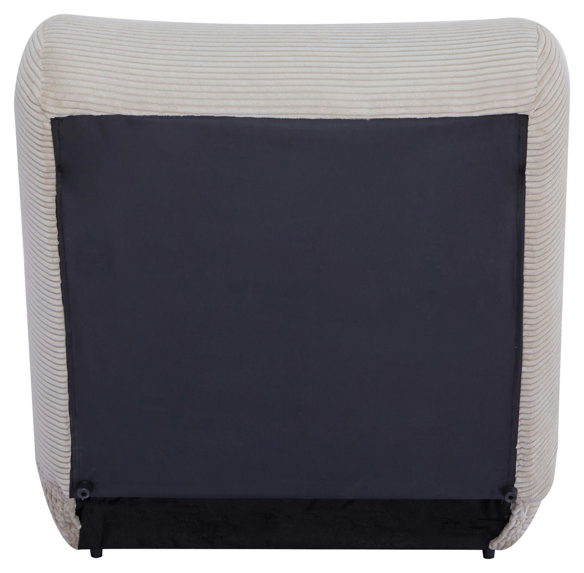 SCHLAFSESSEL in Cord Beige  - Beige, Design, Textil (81/88/160cm) - Livetastic