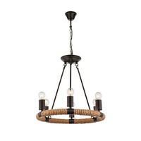 HÄNGELEUCHTE 49,5/126 cm  - Schwarz, Natur, Naturmaterialien/Metall (49,5/126cm) - Globo