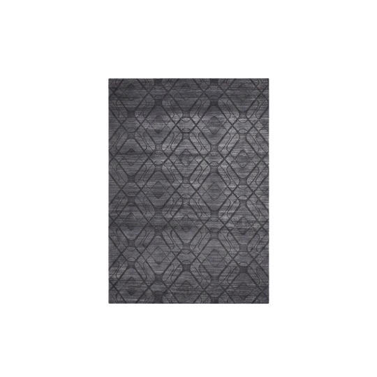 ULLMATTA 80/150 cm  - grå/svart, Basics, textil (80/150cm) - Kayoom
