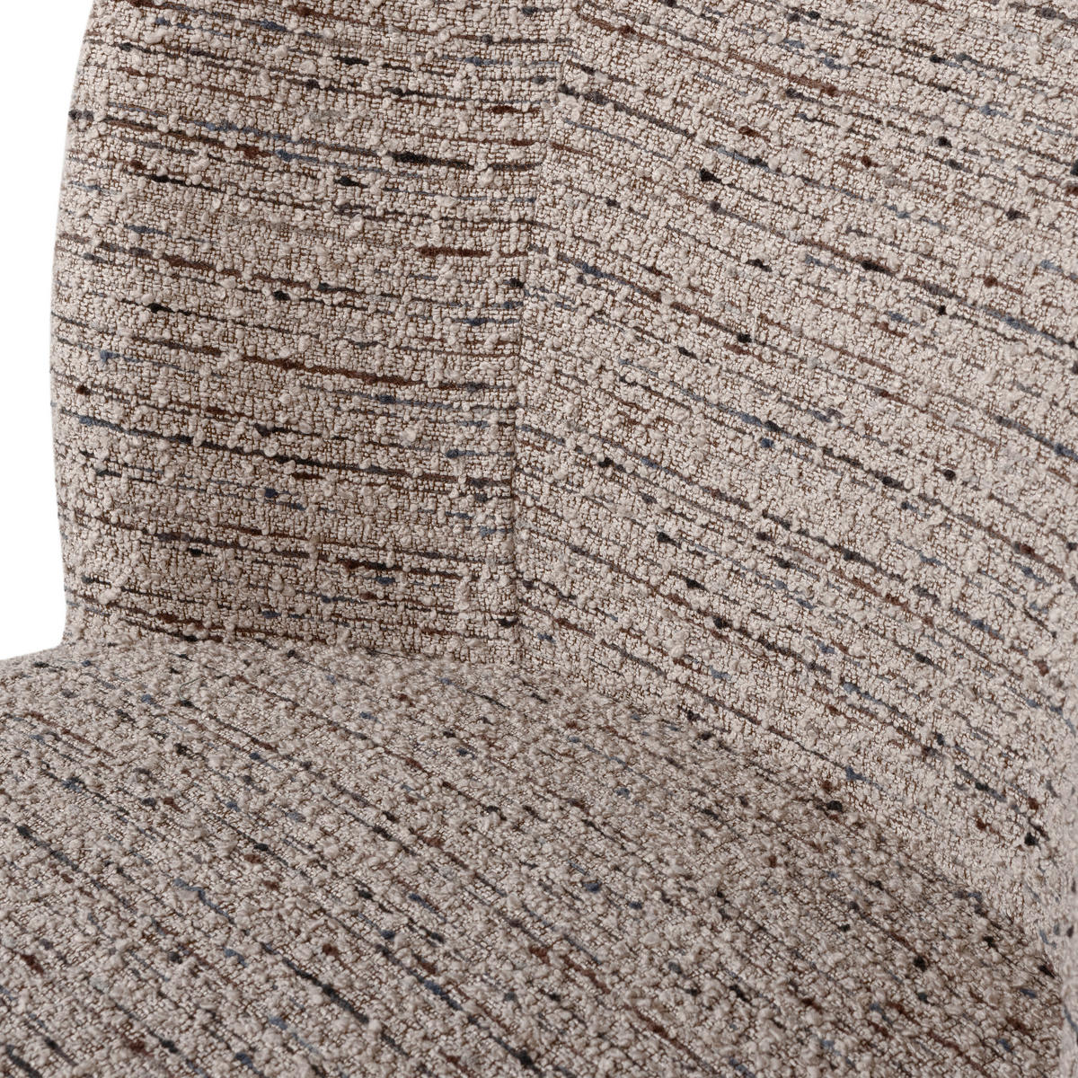 SESSEL in Webstoff Beige  - Beige/Schwarz, MODERN, Textil/Metall (74/75/65cm) - Livetastic