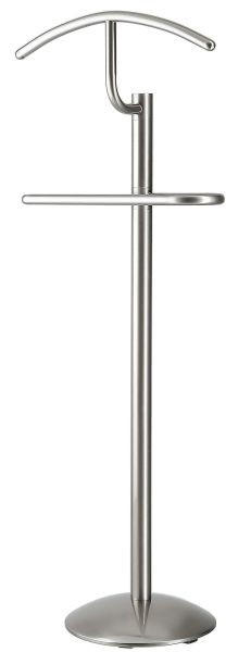 VALET HAINE - culoare inox, Design, metal (40/120/28cm) - Boxxx