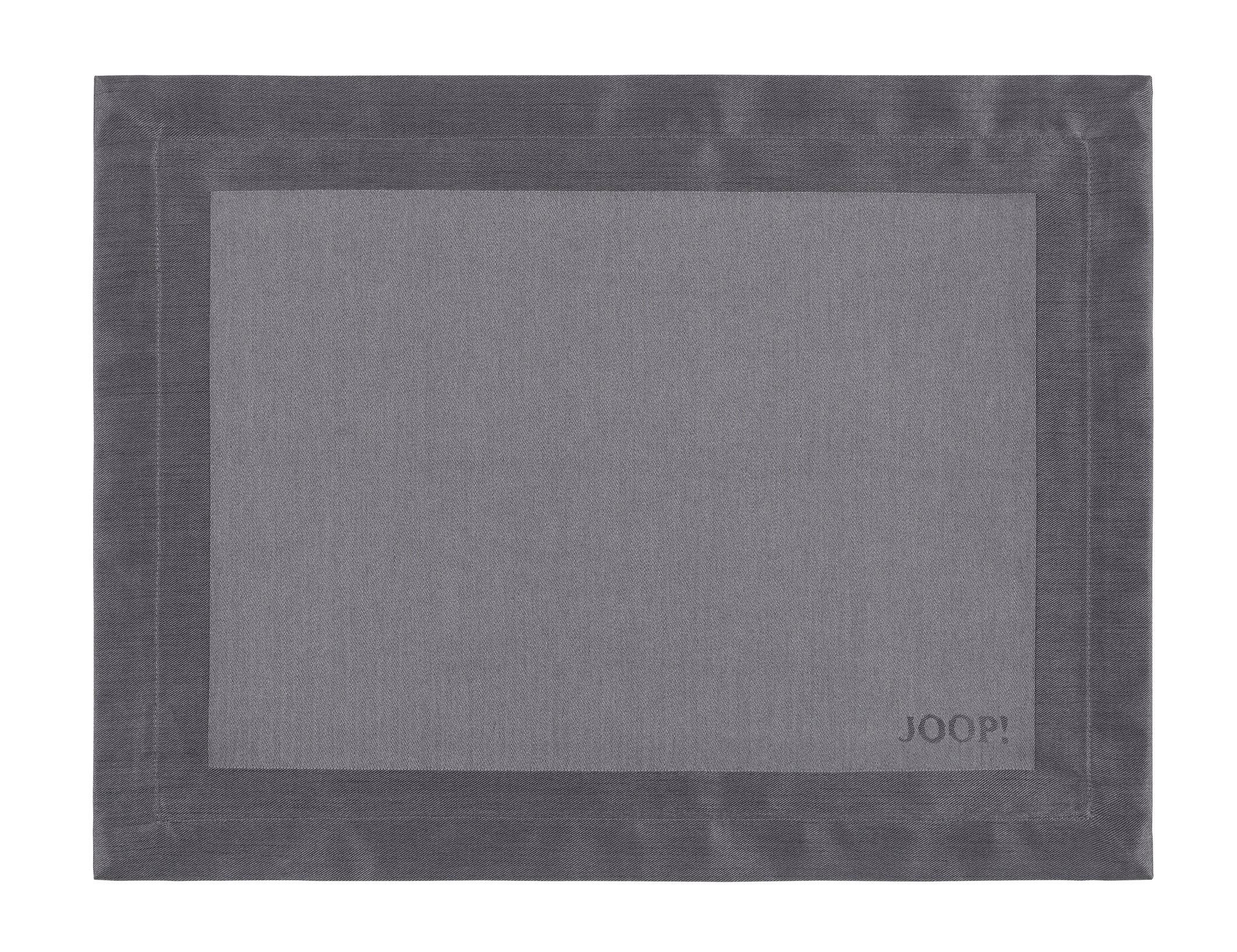 TISCHSET 2ER-SET Textil Graphitfarben 36/48 cm - Graphitfarben, Design, Textil (36/48cm) - Joop!