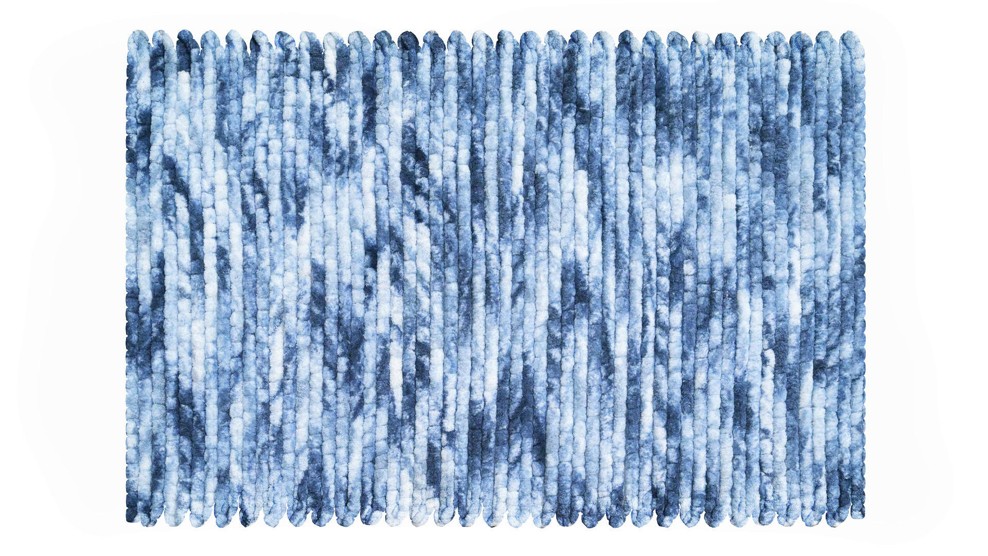 BADTEPPICH Leonie Blau 60/90 cm  - Blau, Basics, Textil (60/90cm)