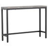 SIDOBORD i metall, trämaterial 110/30/80 cm  - svart/grå, Design, metall/trämaterial (110/30/80cm) - Livetastic