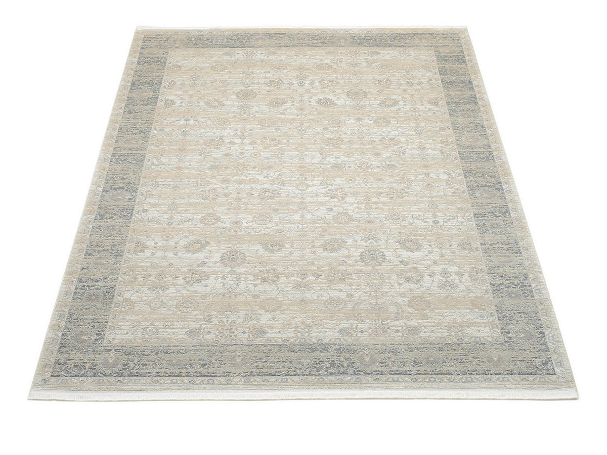 WEBTEPPICH 67/130 cm Ascona Grau, Beige  - Beige/Grau, LIFESTYLE, Textil (67/130cm) - Dieter Knoll