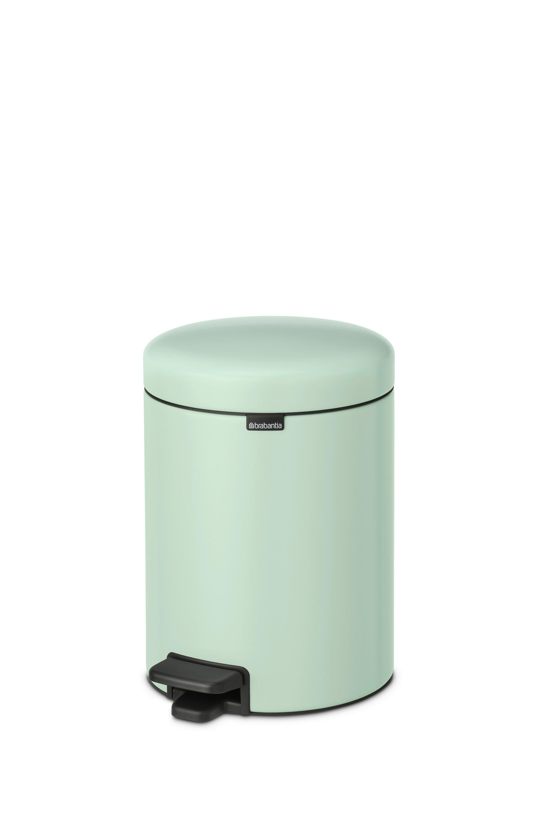 PEDÁLOS SZEMETES 5 l  - jadezöld/fekete, Trend, műanyag/fém (5l)