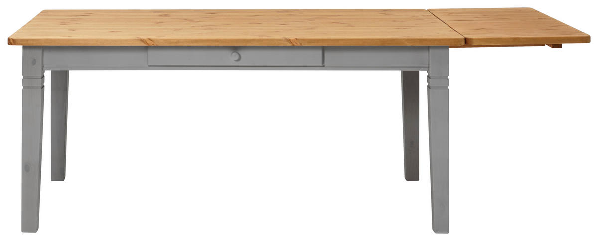 ESSTISCH in Holz 180/90/78 cm  - Laugenfarbig/Grau, ROMANTIK / LANDHAUS, Holz (180/90/78cm) - Boxxx