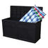 KISSENBOX - Schwarz, KONVENTIONELL, Kunststoff (119/60/46cm)