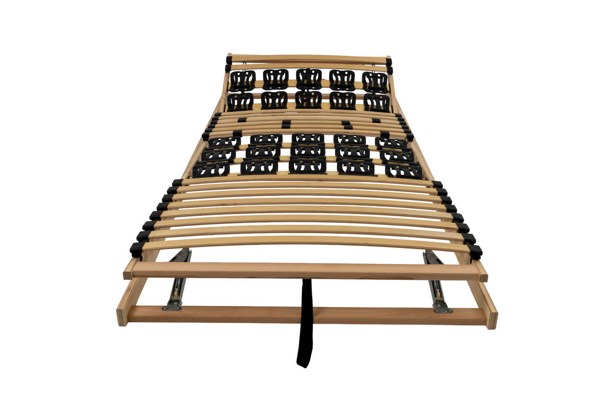 TELLERLATTENROST 80/200 cm Kopfteil, Fußteil, Mittelzone verstellbar, Birke  - Naturfarben, Basics, Holz/Kunststoff (80/200cm) - MID.YOU