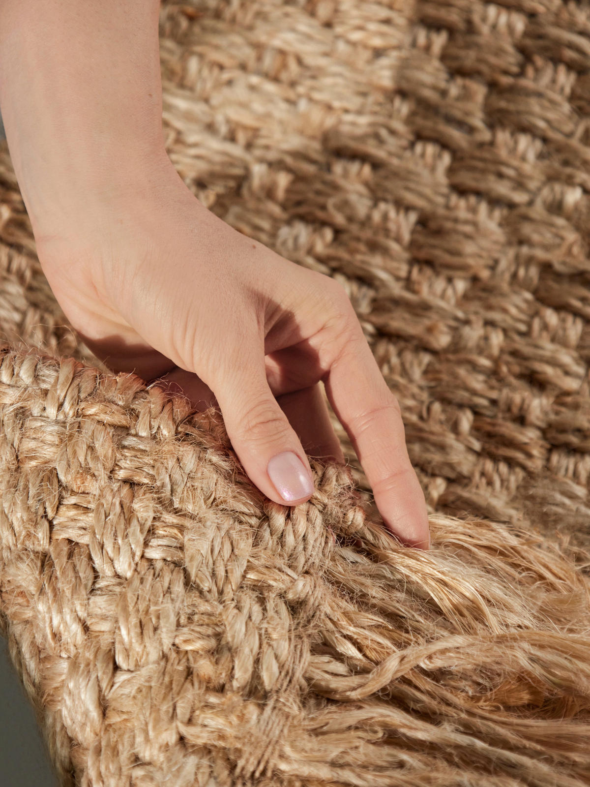 JUTETEPPICH 80/300 cm Handloom 1.0 Goldbraun rechteckig  - Goldbraun, Basics, Textil (80/300cm) - Hanse Home