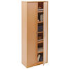 MEHRZWECKSCHRANK 72/194/36 cm  in Buchefarben  - Silberfarben/Buchefarben, Basics, Holzwerkstoff/Kunststoff (72/194/36cm) - Xora