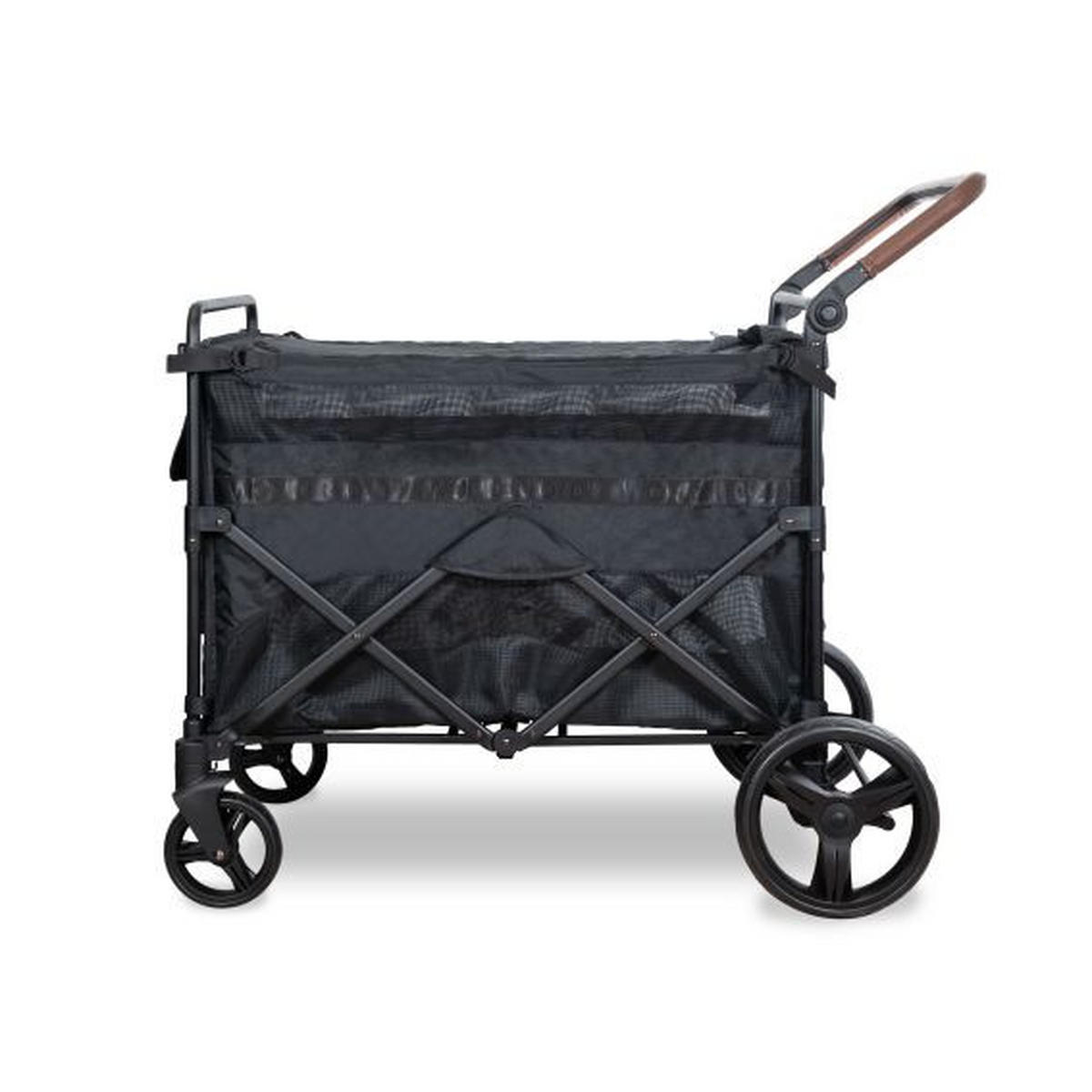 HUNDEBOLLERWAGEN  PXL Pet Heavy Duty Wagon   - Schwarz, Basics, Textil/Metall (117/72,50/107,50cm) - WONDERFOLD