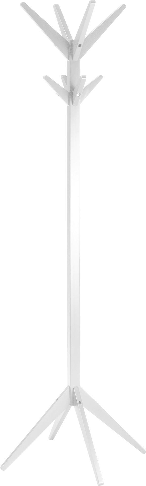 Kleiderständer in Weiß 45/178/45 cm