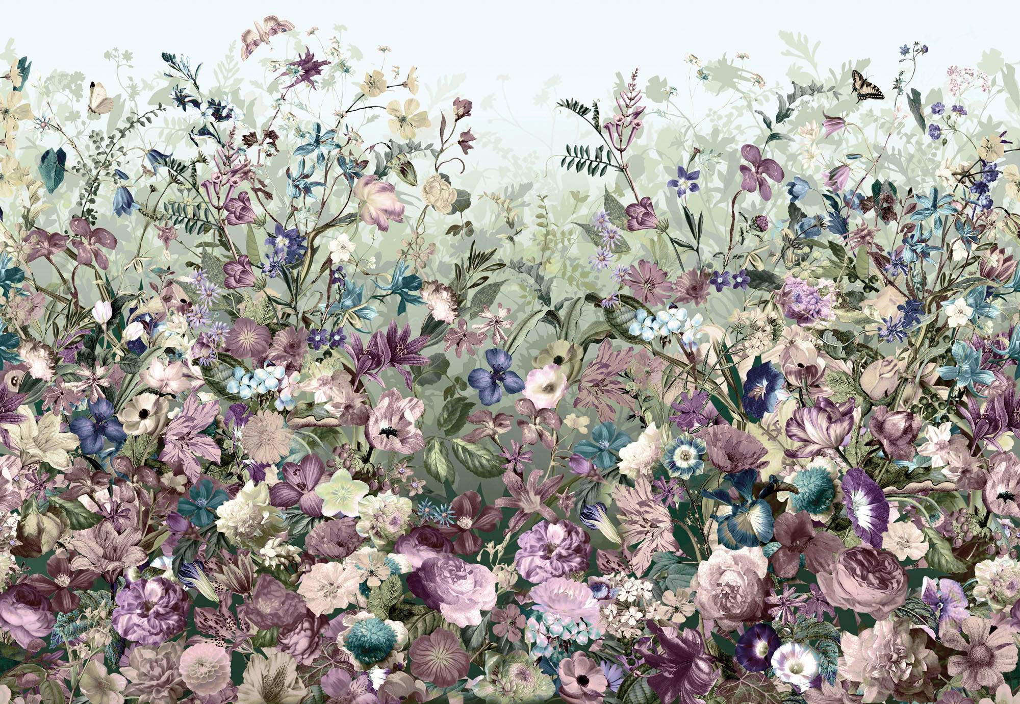 Komar Vliestapete Botanica Mehrfarbig 368x248 cm
