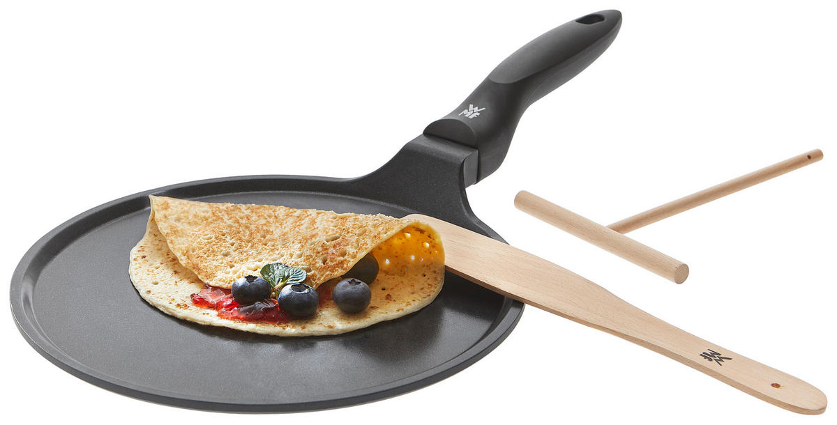 CREPESPFANNE 27 cm PTFE-Antihaftbeschichtung  - Schwarz, LIFESTYLE, Metall (27cm) - WMF