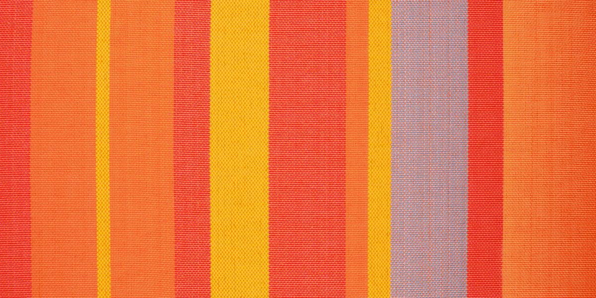 HÄNGESESSEL basic outdoor 90/145/140 cm  - Gelb/Rot, KONVENTIONELL, Holz/Textil (90/145/140cm) - La Siesta
